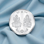 Load image into Gallery viewer, Taraash 999 Silver God Lakshmi Ganesha 20 Gram Coin CF15R3G20W