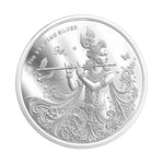 Load image into Gallery viewer, 999 Silver Purity Radha Krishna 20 Grams Coin With Packging