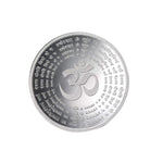 Load image into Gallery viewer, Taraash 999 Purity 10 gm Sunrise Gayatri Mantra Silver Coin With Gift Packaging By ACPL
