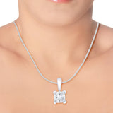 Taraash sterling silver pendant set