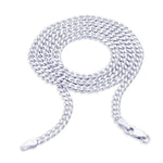 Load image into Gallery viewer, Taraash 925 Sterling Silver Couple Combo Of Figaro Chain And  Butterfly CZ Shape Necklace