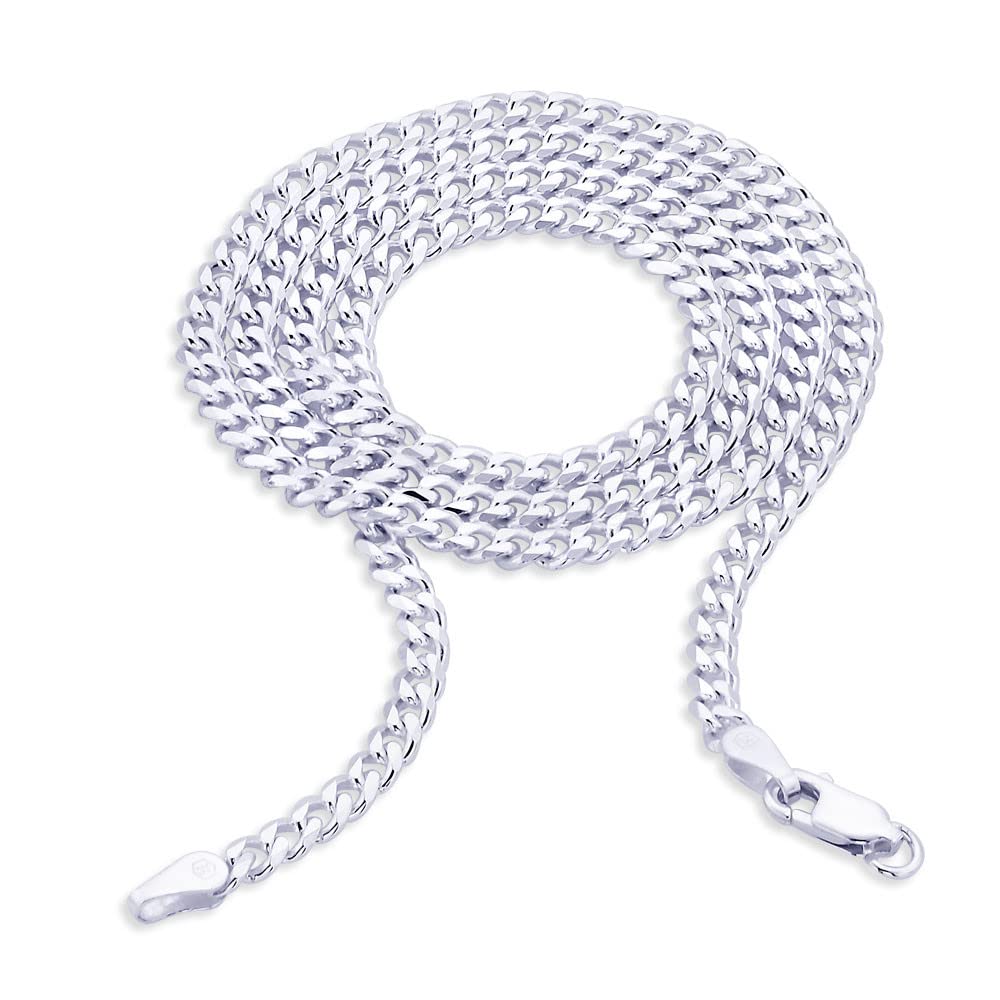 Taraash 925 Sterling Silver Couple Combo Of Figaro Chain And  Butterfly CZ Shape Necklace