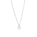 Load image into Gallery viewer, 925 Sterling Silver Combo Of Pink Mother of Pearl Star Pendant With Chain
