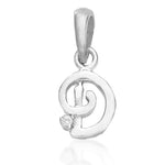 Load image into Gallery viewer, Taraash 925 Silver D Pendant Alphabet with Chain Unisex
