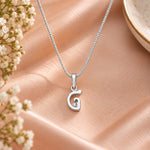 Load image into Gallery viewer, Taraash 925 Sterling Silver G Pendant Alphabet Set for Unisex
