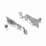 Load image into Gallery viewer, 925 Sterling Silver Butterfly Dangle Stud Earrings for Women