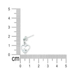 Load image into Gallery viewer, 925 Sterling Silver Floral Heart Drop Earrings for Women
