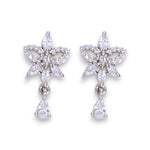 Load image into Gallery viewer, 925 Sterling Silver Butterfly CZ Drop Design Earrings Women
