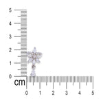 Load image into Gallery viewer, 925 Sterling Silver Butterfly CZ Drop Design Earrings Women
