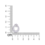 Load image into Gallery viewer, 925 Sterling Silver Studs Circular Drop Floral CZ Earrings Women
