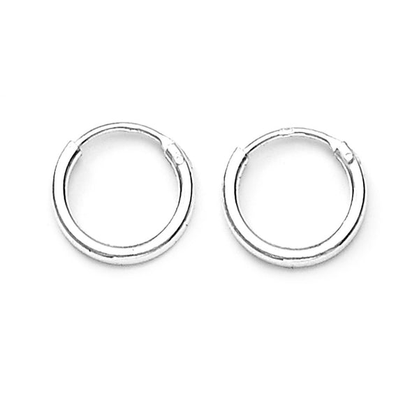 Taraash 925 Sterling Silver  Hoop Earring For Women Silver-H41010M