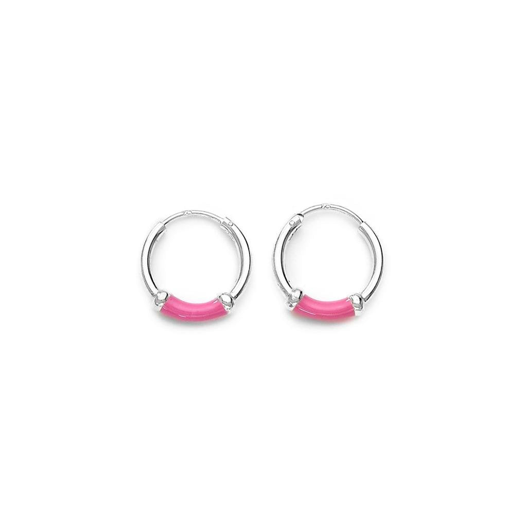 Taraash 925 Sterling Silver  Hoop Earring For Women Silver-H42016ZC