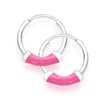 Load image into Gallery viewer, Taraash 925 Sterling Silver  Hoop Earring For Women Silver-H42016ZC