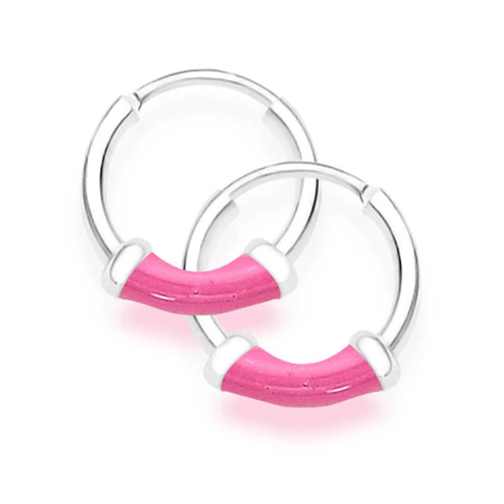 Taraash 925 Sterling Silver  Hoop Earring For Women Silver-H42016ZC