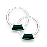 Taraash Sterling-Silver Hoop Earring For Women Gold - H42016ZE
