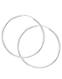 Taraash Hoop Earring 925 Sterling Silver For Women H42050M