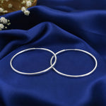 Load image into Gallery viewer, Taraash Hoop Earring 925 Sterling Silver For Women H42050M