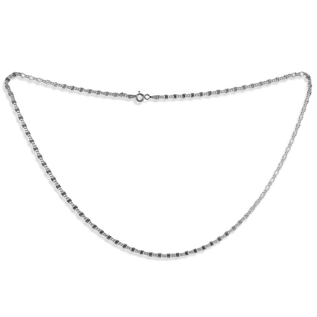 Taraash 925 Sterling Figaro Silver Chain Chains For Women Girls