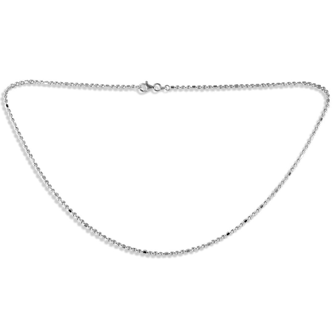 Taraash silver bead chain