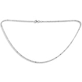 Taraash silver bead chain