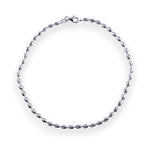 Load image into Gallery viewer, 925 Sterling Silver Beaded Chain Single Anklet for Women
