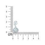 Load image into Gallery viewer, 925 Sterling Silver Floral CZ Jhumki Earrings for Girls &amp; Women
