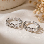 Load image into Gallery viewer, Taraash 925 Sterling Silver  Toe Ring  For Women Silver-LR0640S