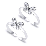 Taraash silver toe rings for women stylish