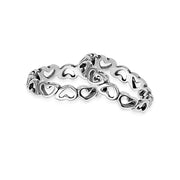 Taraash toe ring of silver