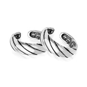 Taraash silver toe ring for women