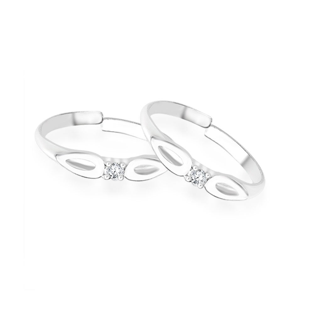 Taraash silver toe rings for women pure silver 925