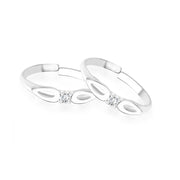 Taraash silver toe rings for women pure silver 925