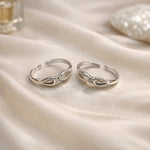 Load image into Gallery viewer, Taraash  CZ 925 Sterling Silver Toe Ring For Women LR0872S