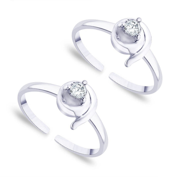 Taraash silver toe rings for women pure silver 925