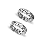 Load image into Gallery viewer, Taraash silver toe ring for women
