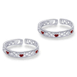 Taraash silver toe rings for women pure silver 925