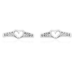 Load image into Gallery viewer, Taraash toe rings for women silver
