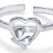 Taraash silver toe rings for women pure silver 925