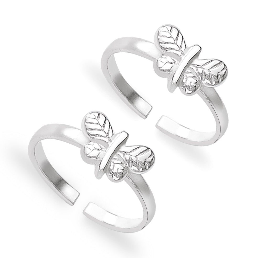 Taraash silver toe rings for women pure silver 925