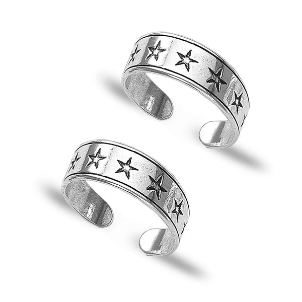 Taraash 925 Sterling Silver Star Design Antique for Women