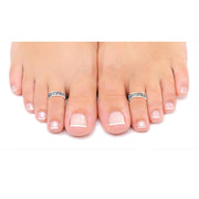Taraash silver toe rings for women pure silver 925