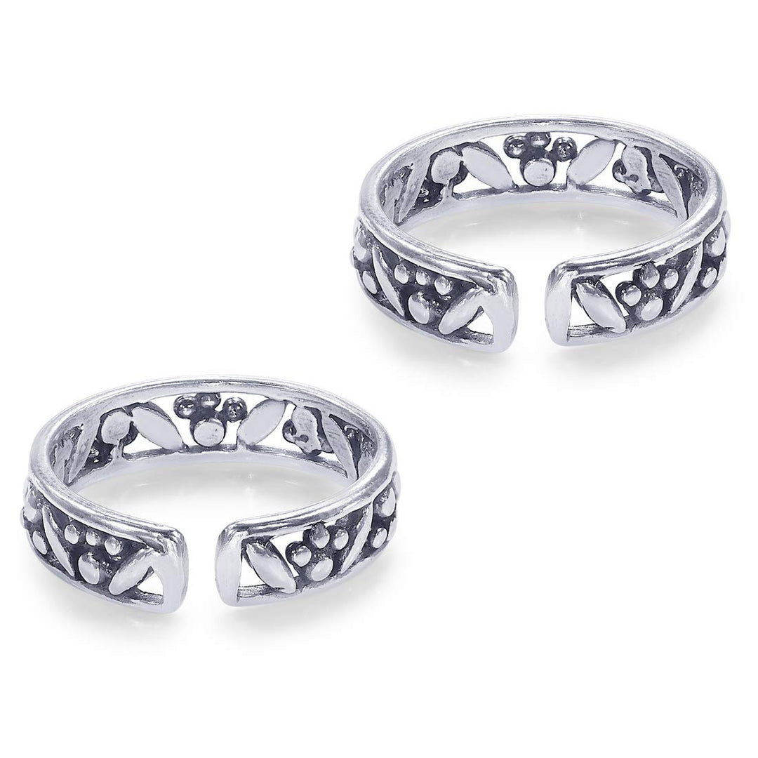 Taraash sterling silver toe ring