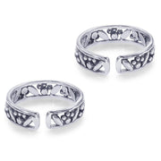 Taraash sterling silver toe ring