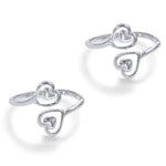 Load image into Gallery viewer, Taraash silver toe ring for women

