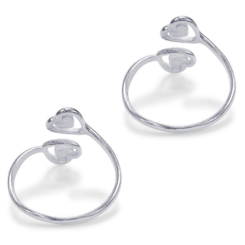 Taraash silver toe rings for women pure silver 925