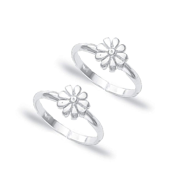 Taraash silver toe ring for women