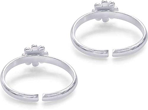 Taraash sterling silver toe rings for women