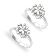 Taraash silver toe rings for women pure silver 925