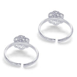 Load image into Gallery viewer, Taraash Sterling Silver Beautiful Modish Floral Toe Ring For Women LR1213S