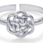 Load image into Gallery viewer, Taraash Sterling Silver Beautiful Modish Floral Toe Ring For Women LR1213S